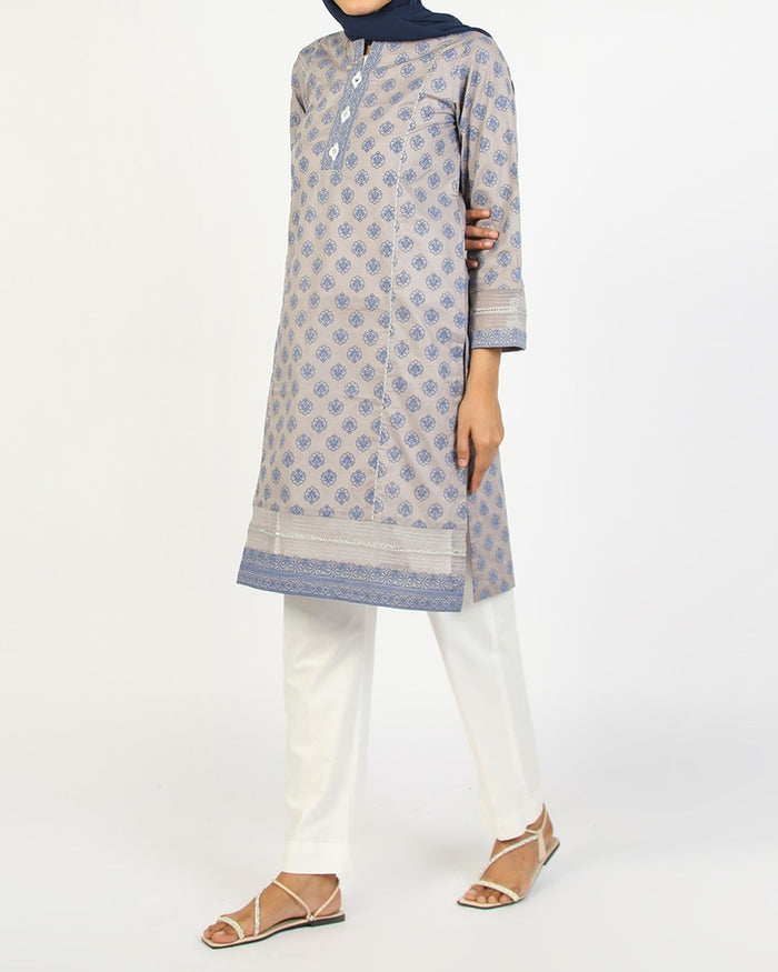 Eminent Women's Printed Kurti - Grey, Women Ready Kurtis, Eminent, Chase Value