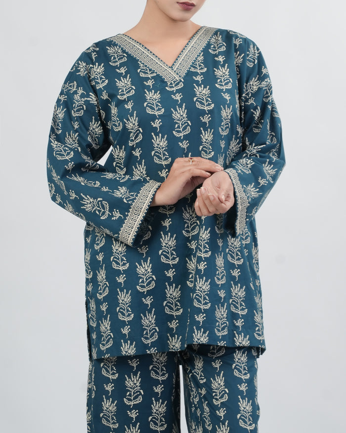 Women's Printed Night Suit