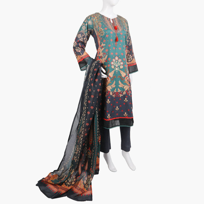 Eminent Women's Shalwar Suit - Dark Green, Women Shalwar Suits, Eminent, Chase Value