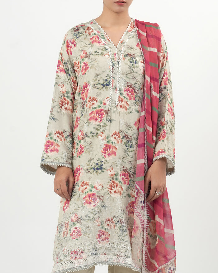 Women's Signature Embroidered 3 Pc