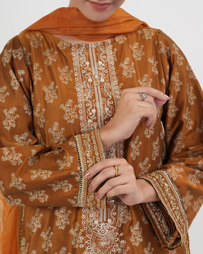 Women's Signature Embroidered 3 Pc