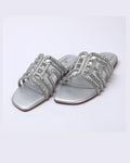 Eminent Women's Fancy Slipper - Silver, Women Slippers, Chase Value, Chase Value