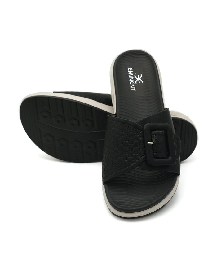 Eminent Women's Softy Slipper - Black, Women Slippers, Eminent, Chase Value