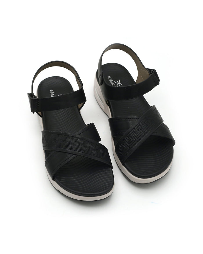 Eminent Women's Softy Sandal - Black, Women Sandals, Eminent, Chase Value