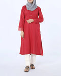 Women's Textured Kurti