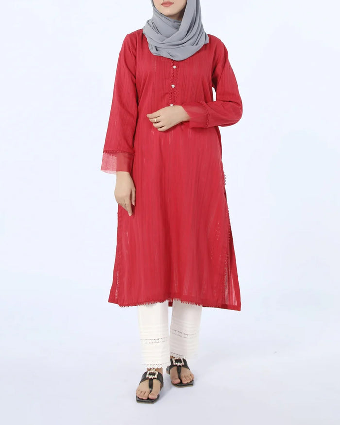 Women's Textured Kurti