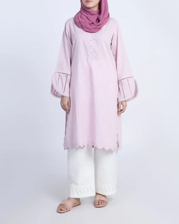 Women's Textured Kurti