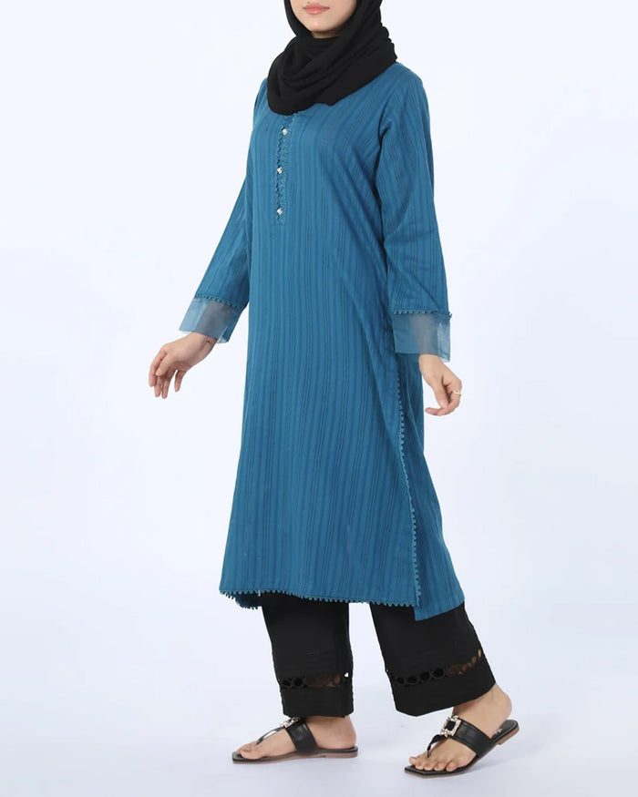 Women's Textured Kurti