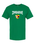 Zimbabwe Arched Crest Soccer Tee — NYC Factory